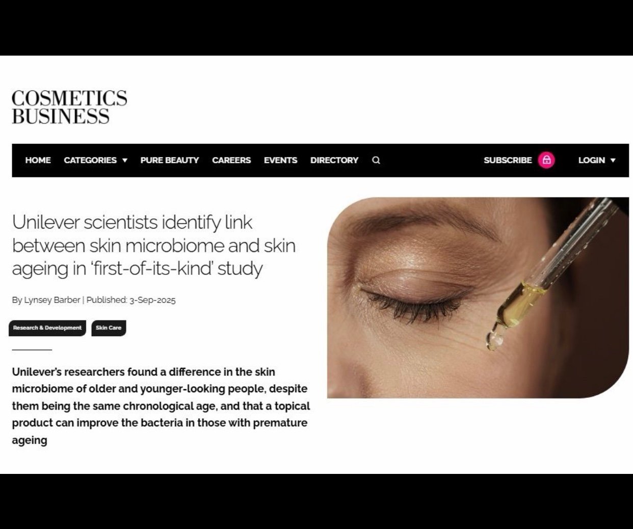 Groundbreaking Study Links Skin Microbiome to Visible Signs of Aging: Unlocking New Anti-Aging Solutions